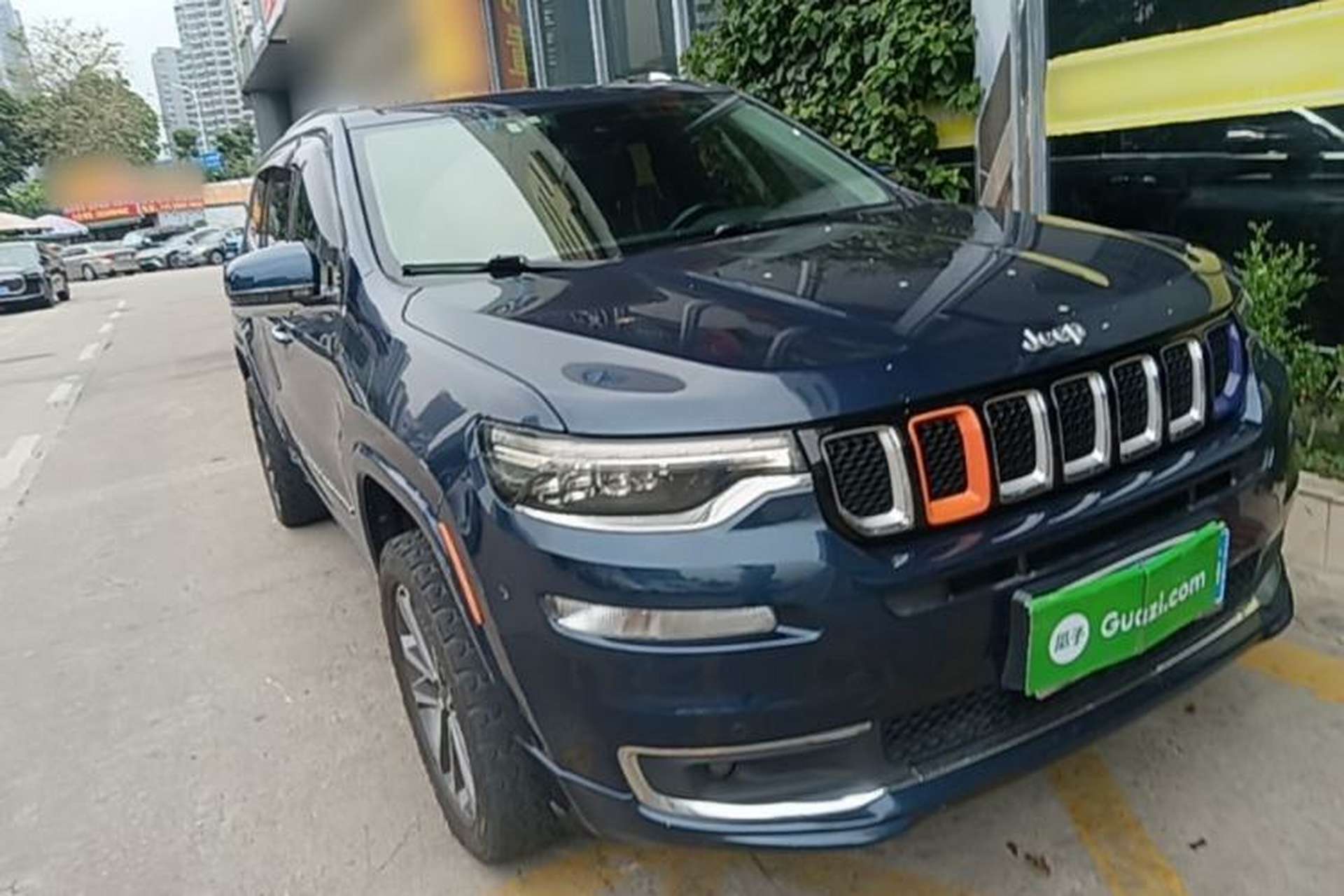 Used Jeep Grand Commander 2018 2.0T Four-Wheel Drive Smart Enjoyment Version China VI Front Right 45 Deg