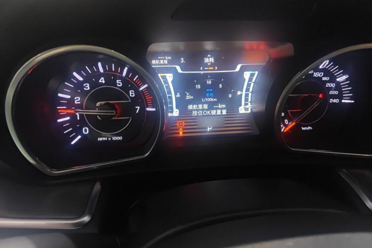 Used Jeep Grand Commander 2018 2.0T Four-Wheel Drive Enjoyment Edition China VI Instrument Cluster