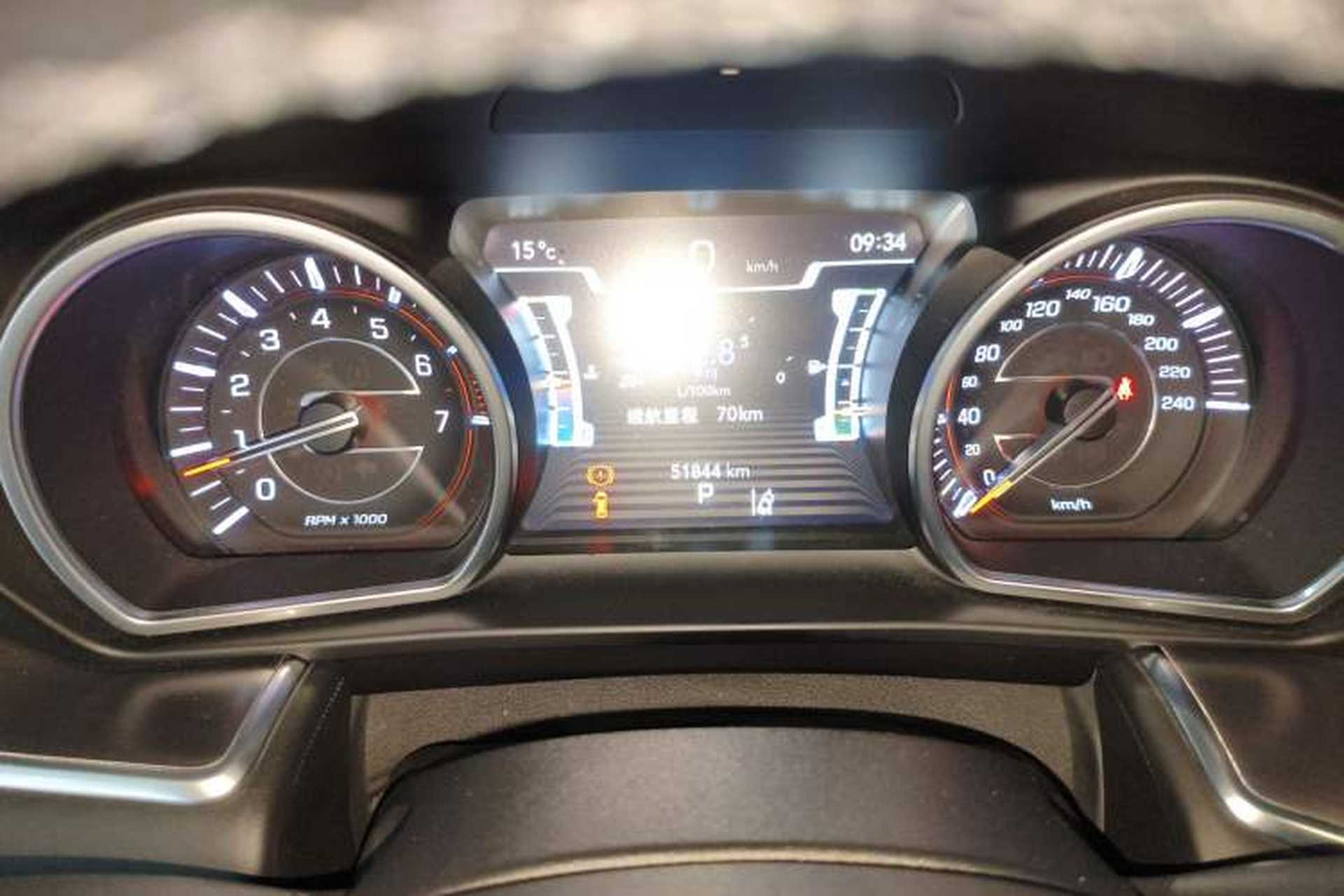 Used Jeep Grand Commander 2018 2.0T Four-Wheel Drive Smart Enjoyment Version China V Emission Standard Instrument Cluster