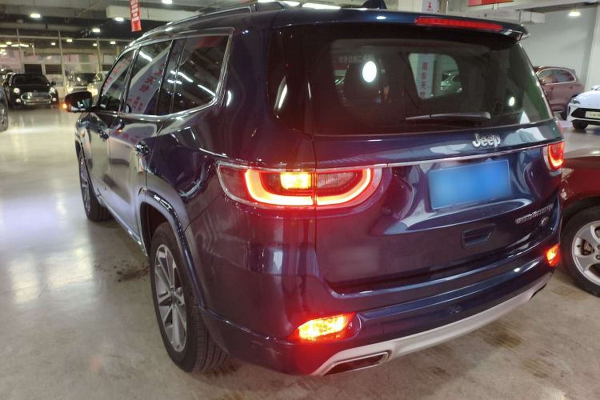 Used Jeep Grand Commander 2018 2.0T Four-Wheel Drive Smart Enjoyment Version China V Emission Standard Rear Left 45 Deg