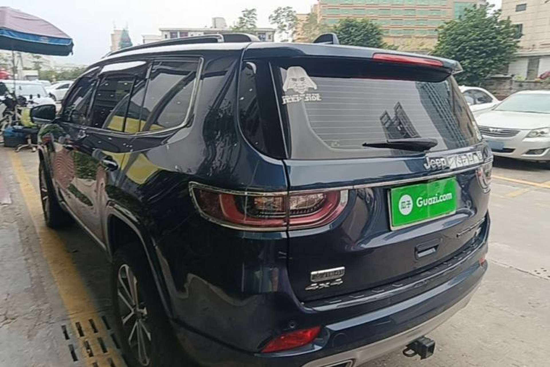 Used Jeep Grand Commander 2018 2.0T Four-Wheel Drive Smart Enjoyment Version China VI Rear Left 45 Deg