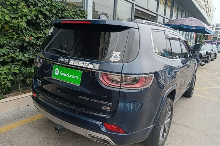 Used Jeep Grand Commander 2018 2.0T Four-Wheel Drive Smart Enjoyment Version China VI Rear Right 45 Deg