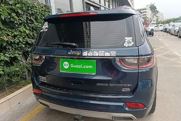 Used Jeep Grand Commander 2018 2.0T Four-Wheel Drive Smart Enjoyment Version China VI Rear