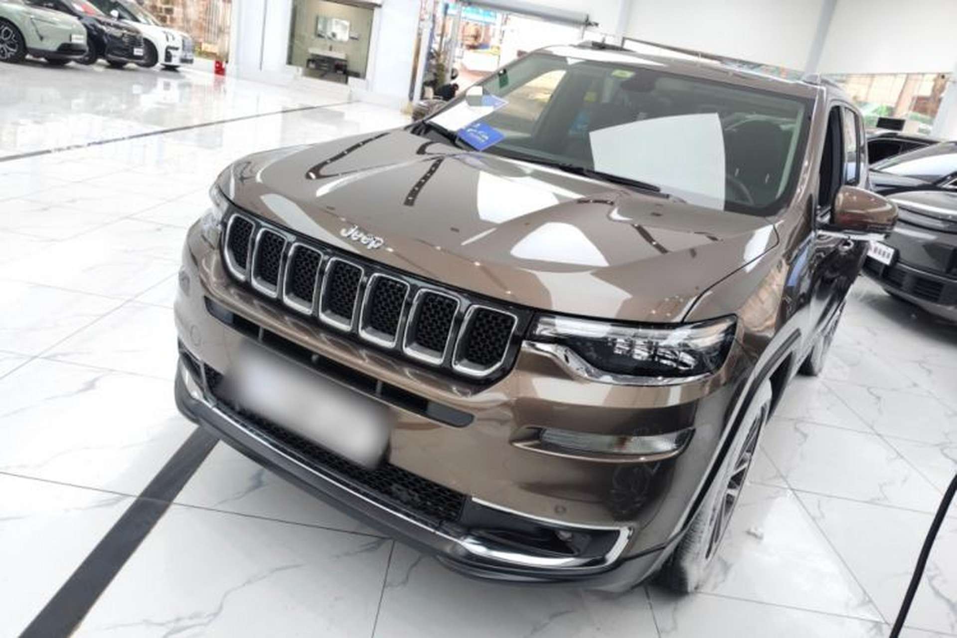 Used Jeep Grand Commander 2018 2.0T Four-Wheel Drive Enjoyment Edition China VI Front Left 45 Deg