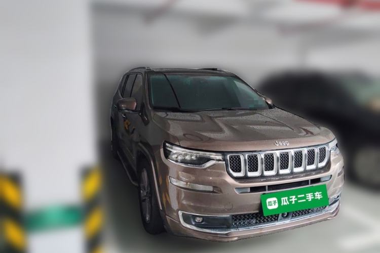 Used Jeep Grand Commander 2018 2.0T Four-Wheel Drive Smart Enjoyment Version China V Emission Standard Front Right 45 Deg