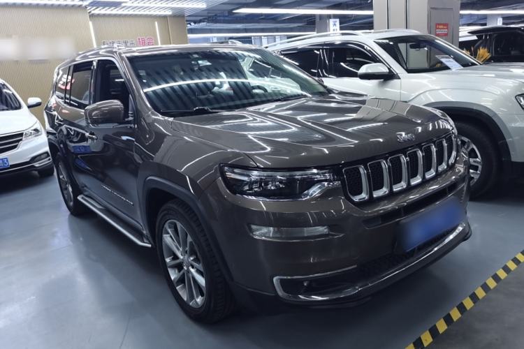 Used Jeep Grand Commander 2018 2.0T Four-Wheel Drive Prestige Edition China V Front Right 45 Deg