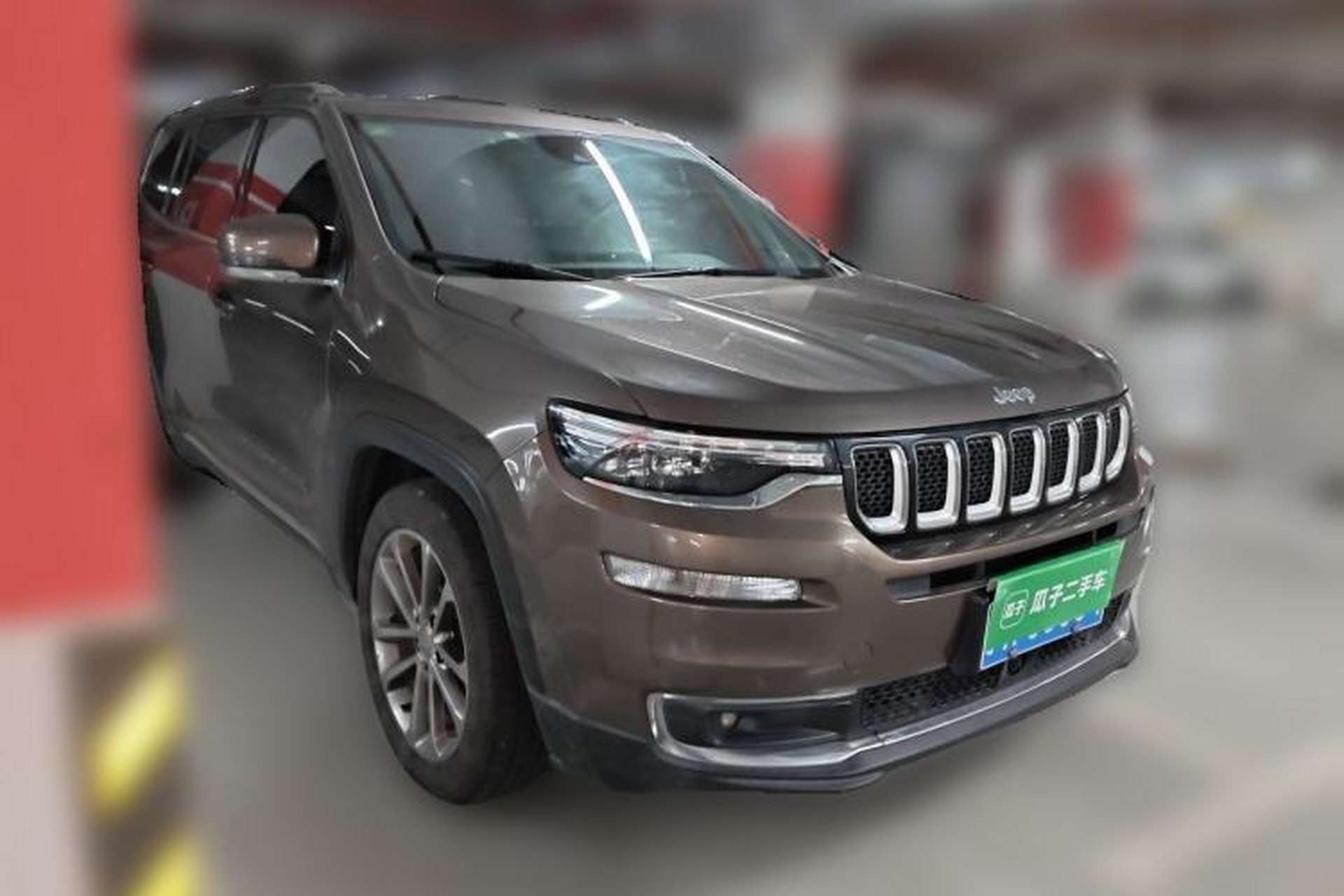 Used Jeep Grand Commander 2018 2.0T Four-Wheel Drive Premium Edition Front Right 45 Deg