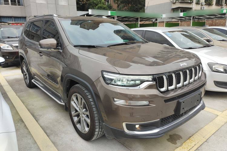Used Jeep Grand Commander 2018 2.0T Four-Wheel Drive Prestige Edition China V Front Right 45 Deg