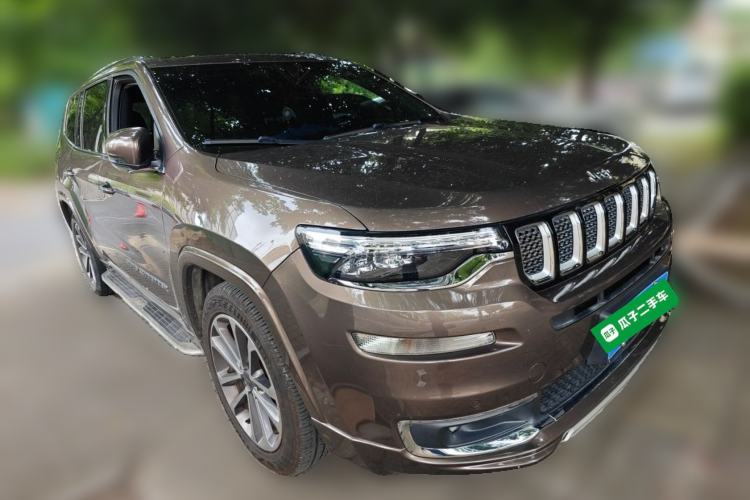 Used Jeep Grand Commander 2018 2.0T Four-Wheel Drive Smart Enjoyment Version China VI Front Right 45 Deg