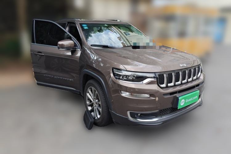 Used Jeep Grand Commander 2018 2.0T Four-Wheel Drive Prestige Edition China V Front Right 45 Deg