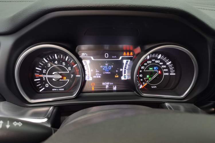 Used Jeep Grand Commander 2018 2.0T Four-Wheel Drive Prestige Edition China V Instrument Cluster