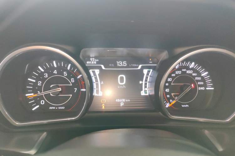 Used Jeep Grand Commander 2018 2.0T Four-Wheel Drive Enjoyment Version China V Instrument Cluster
