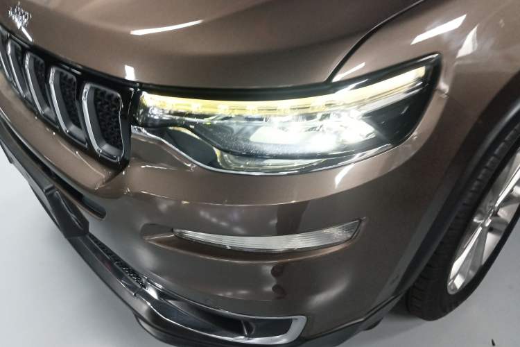 Used Jeep Grand Commander 2018 2.0T Four-Wheel Drive Premium Navigation Version China V Left Front Headlight