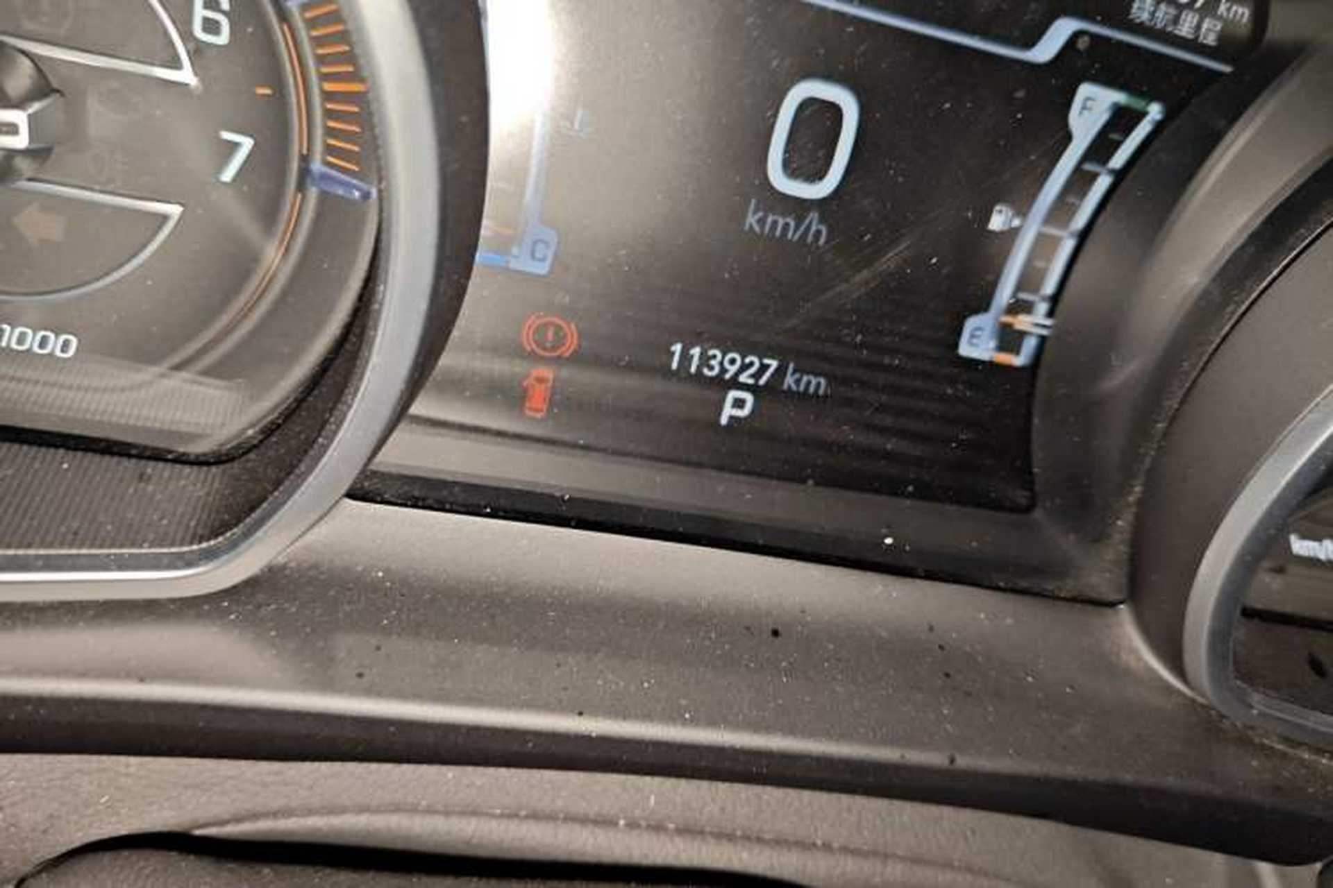 Used Jeep Grand Commander 2018 2.0T Four-Wheel Drive Premium Edition Odometer Close Up