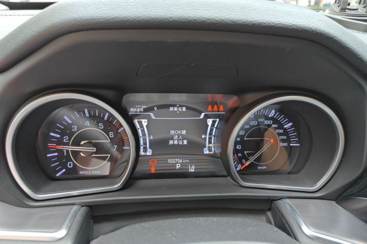 Used Jeep Grand Commander 2018 2.0T Four-Wheel Drive Prestige Edition China V Odometer Close Up