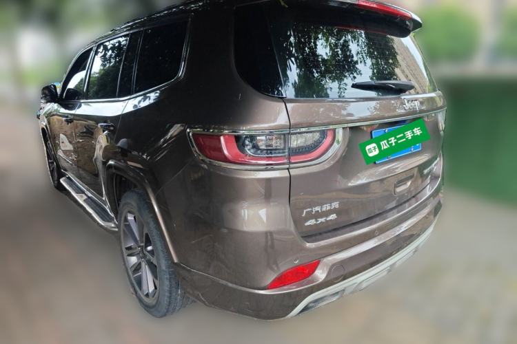 Used Jeep Grand Commander 2018 2.0T Four-Wheel Drive Smart Enjoyment Version China VI Rear Left 45 Deg