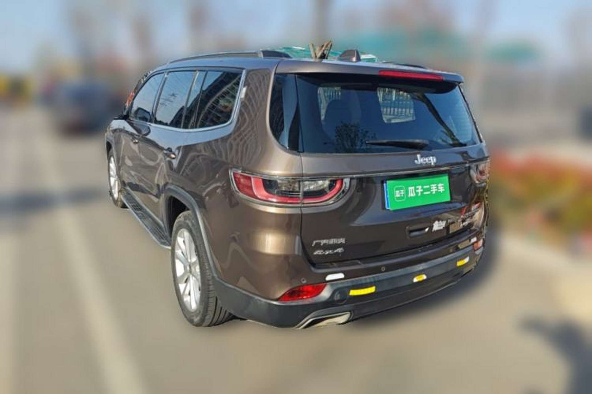 Used Jeep Grand Commander 2018 2.0T Four-Wheel Drive Prestige Edition China V Rear Left 45 Deg