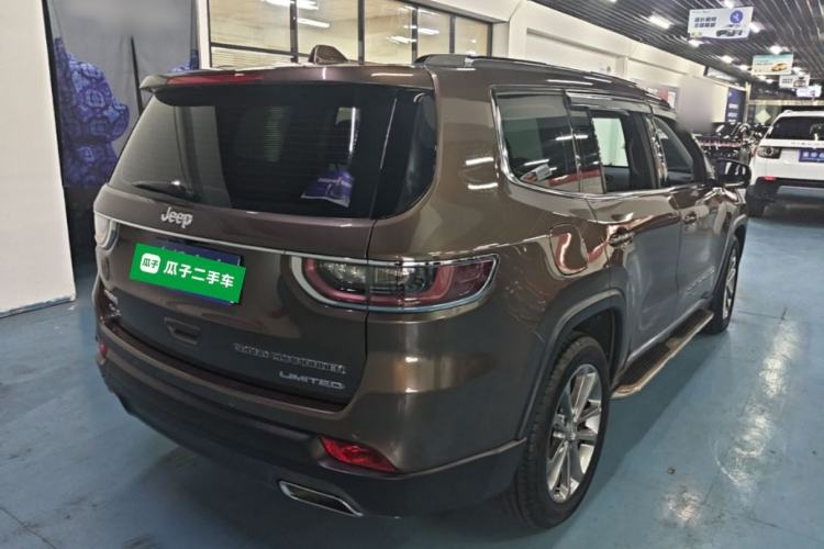 Used Jeep Grand Commander 2018 2.0T Four-Wheel Drive Prestige Edition China V Rear Right 45 Deg