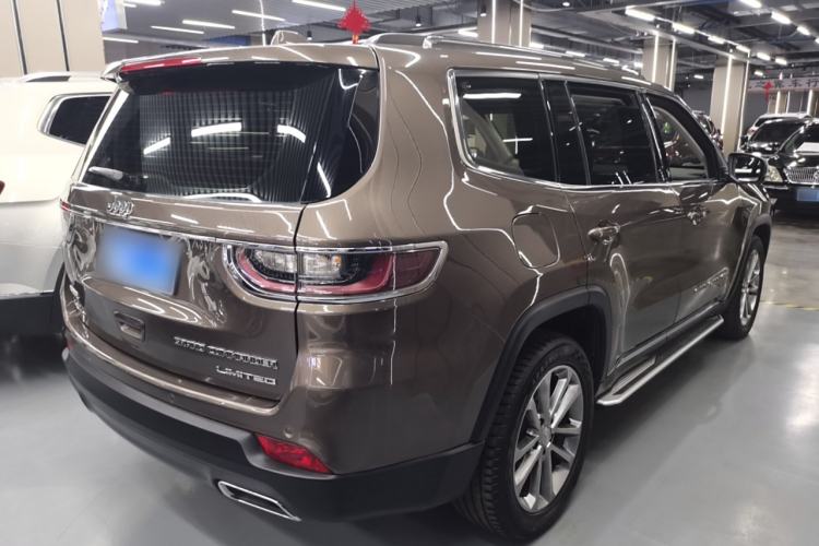 Used Jeep Grand Commander 2018 2.0T Four-Wheel Drive Prestige Edition China V Rear Right 45 Deg