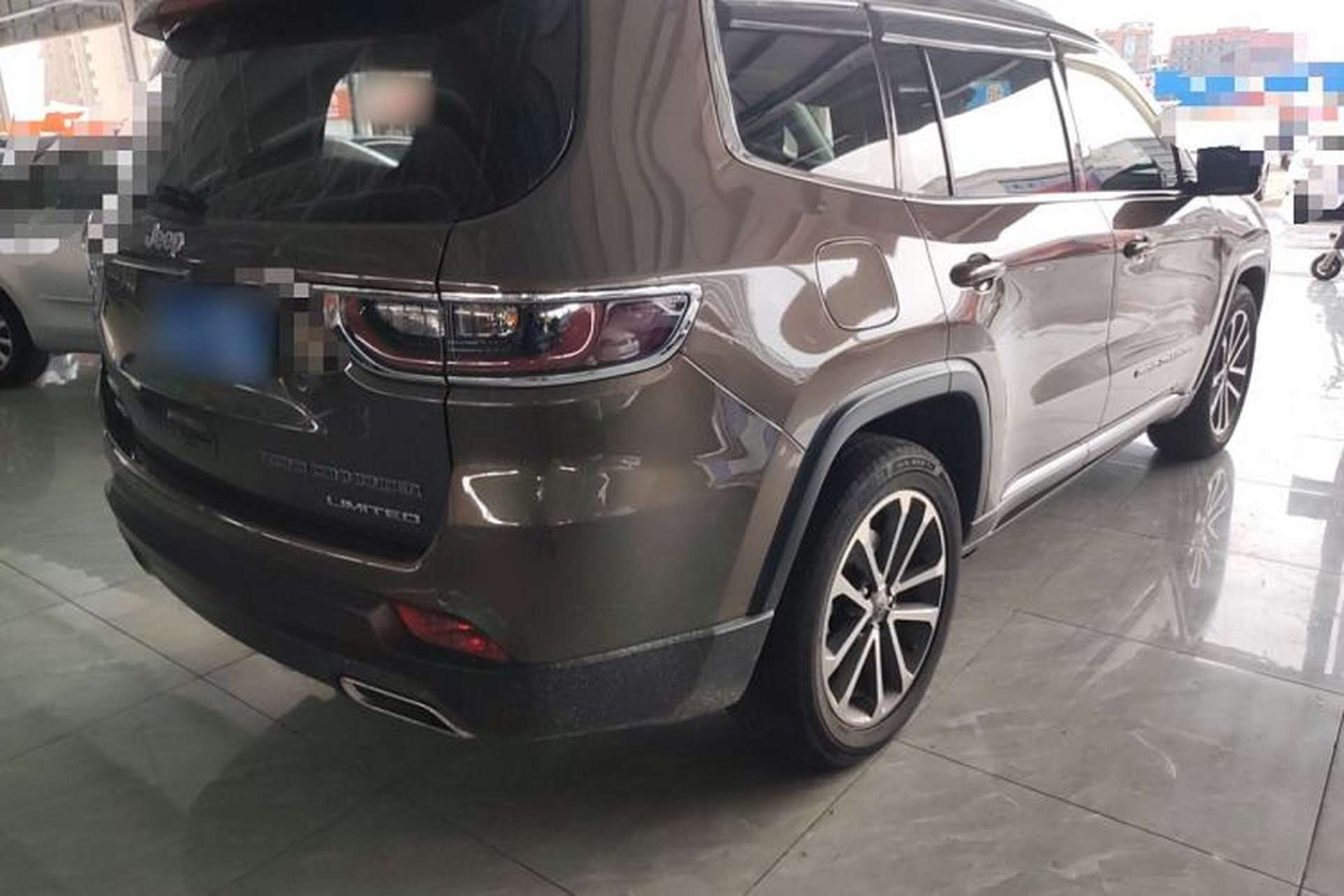 Used Jeep Grand Commander 2018 2.0T Four-Wheel Drive Enjoyment Version China V Rear Right 45 Deg