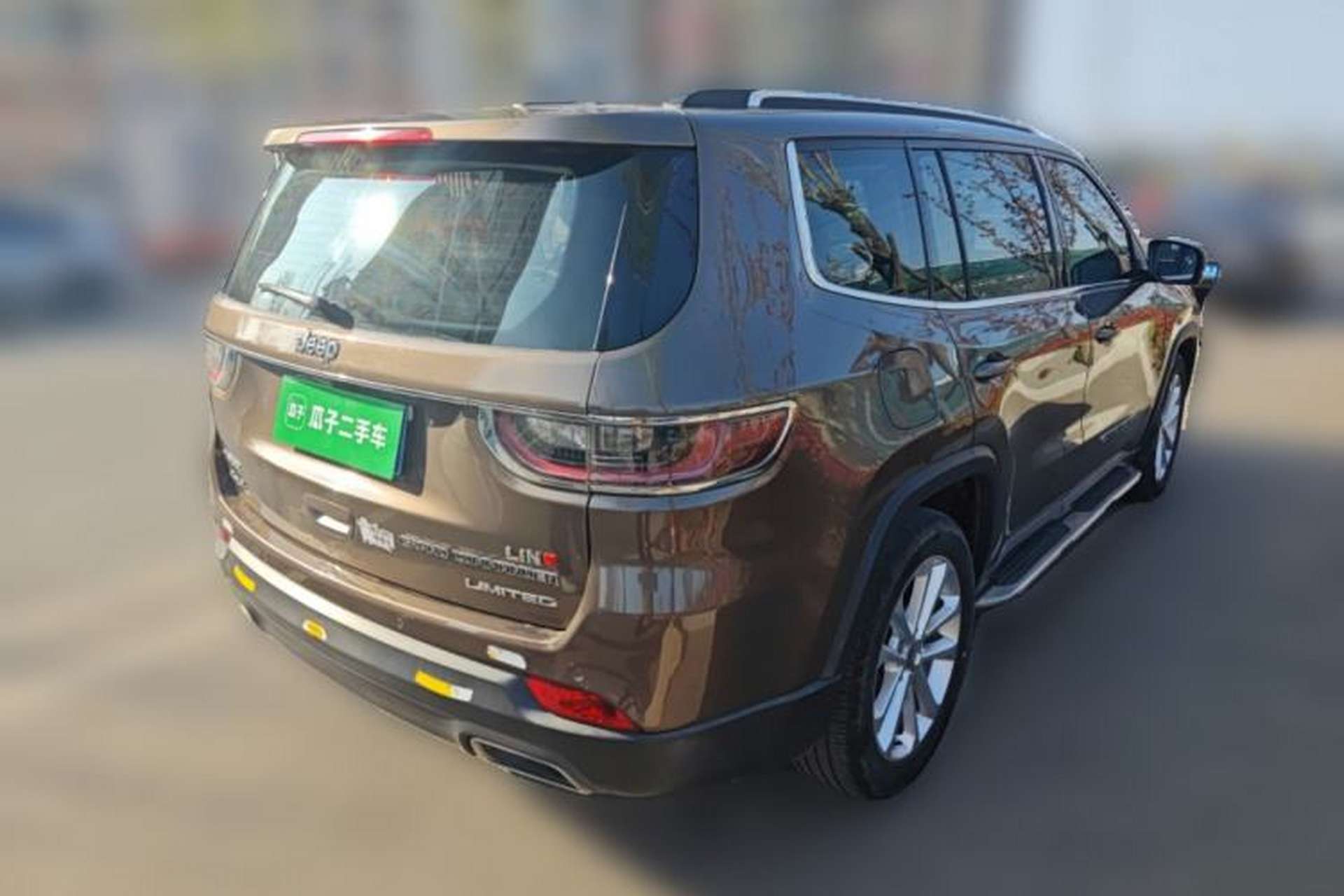 Used Jeep Grand Commander 2018 2.0T Four-Wheel Drive Prestige Edition China V Rear Right 45 Deg