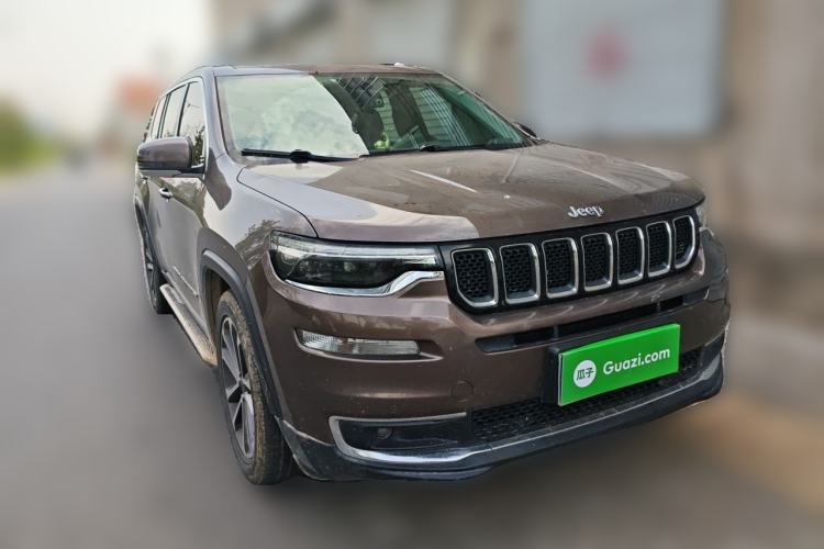 Used Jeep Grand Commander 2018 2.0T Four-Wheel Drive Enjoyment Edition China VI Front Right 45 Deg
