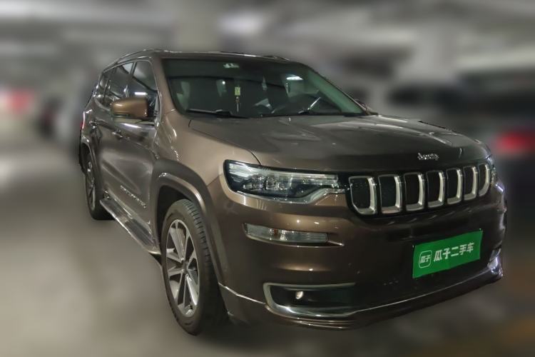 Used Jeep Grand Commander 2018 2.0T Four-Wheel Drive Smart Enjoyment Version China V Emission Standard Front Right 45 Deg