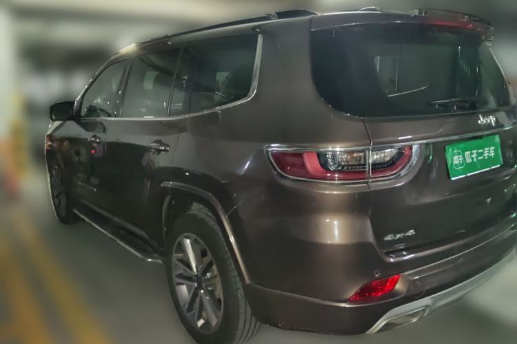 Used Jeep Grand Commander 2018 2.0T Four-Wheel Drive Smart Enjoyment Version China V Emission Standard Rear Left 45 Deg