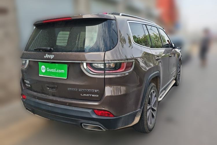 Used Jeep Grand Commander 2018 2.0T Four-Wheel Drive Enjoyment Edition China VI Rear Right 45 Deg
