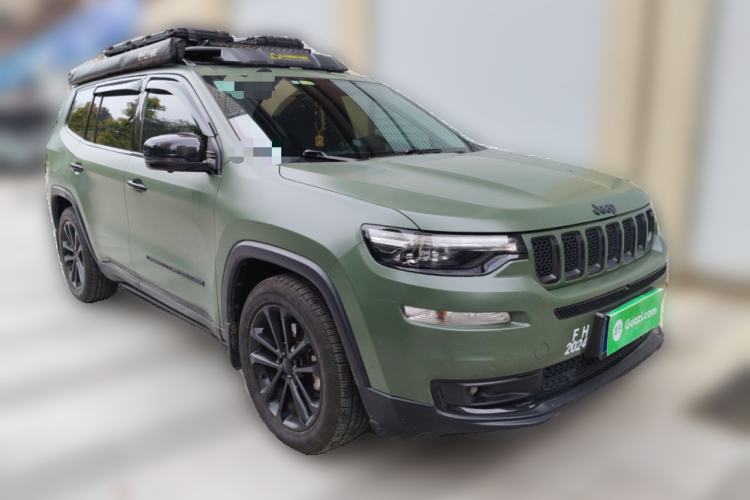 Used Jeep Grand Commander 2018 2.0T Four-Wheel Drive Enjoyment Edition China VI Front Right 45 Deg