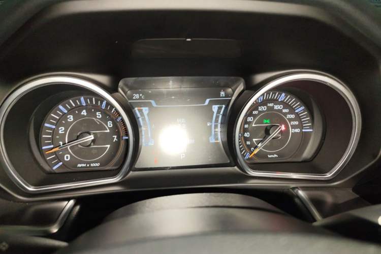 Used Jeep Grand Commander 2018 2.0T Four-wheel Drive Premium Edition China VI Instrument Cluster