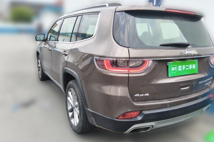 Used Jeep Grand Commander 2018 2.0T Four-Wheel Drive Premium Navigation Edition China VI Rear Left 45 Deg
