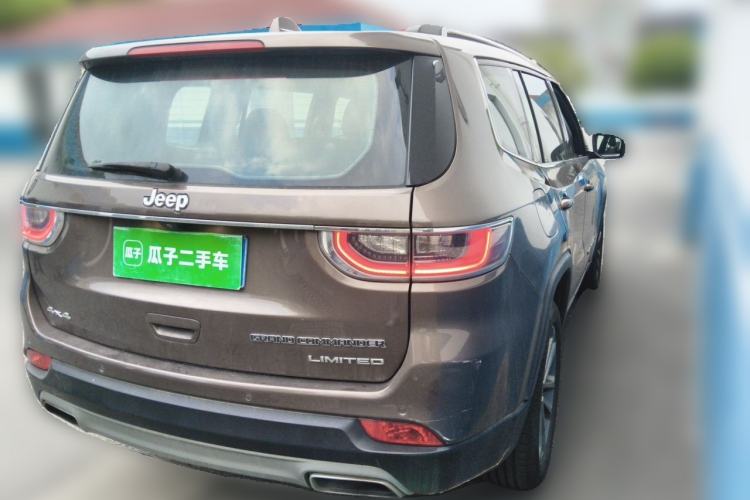 Used Jeep Grand Commander 2018 2.0T Four-Wheel Drive Premium Navigation Edition China VI Rear Right 45 Deg