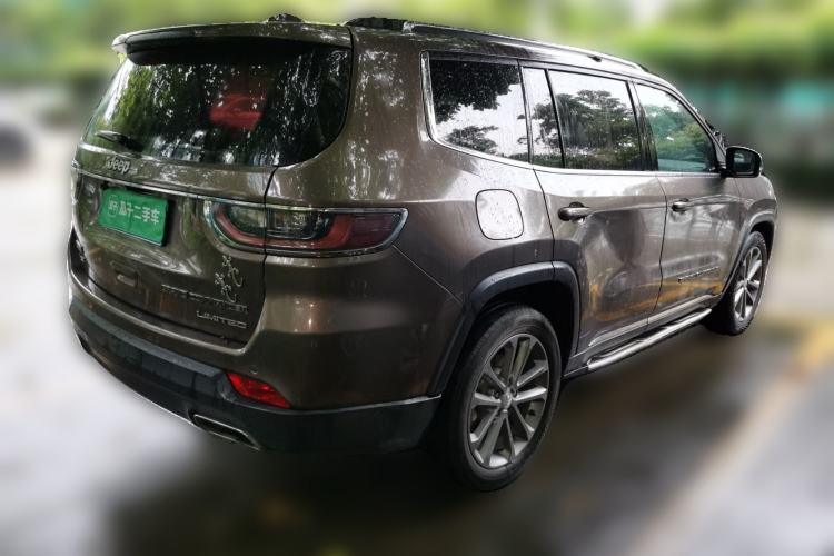 Used Jeep Grand Commander 2018 2.0T Four-Wheel Drive Prestige Edition China V Rear Right 45 Deg