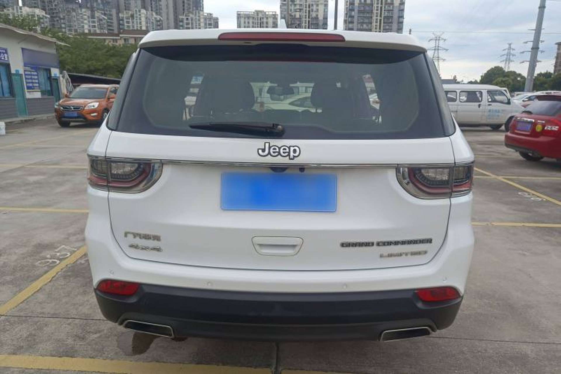 Used Jeep Grand Commander 2018 2.0T Four-Wheel Drive Premium Navigation Version China V Exterior 4