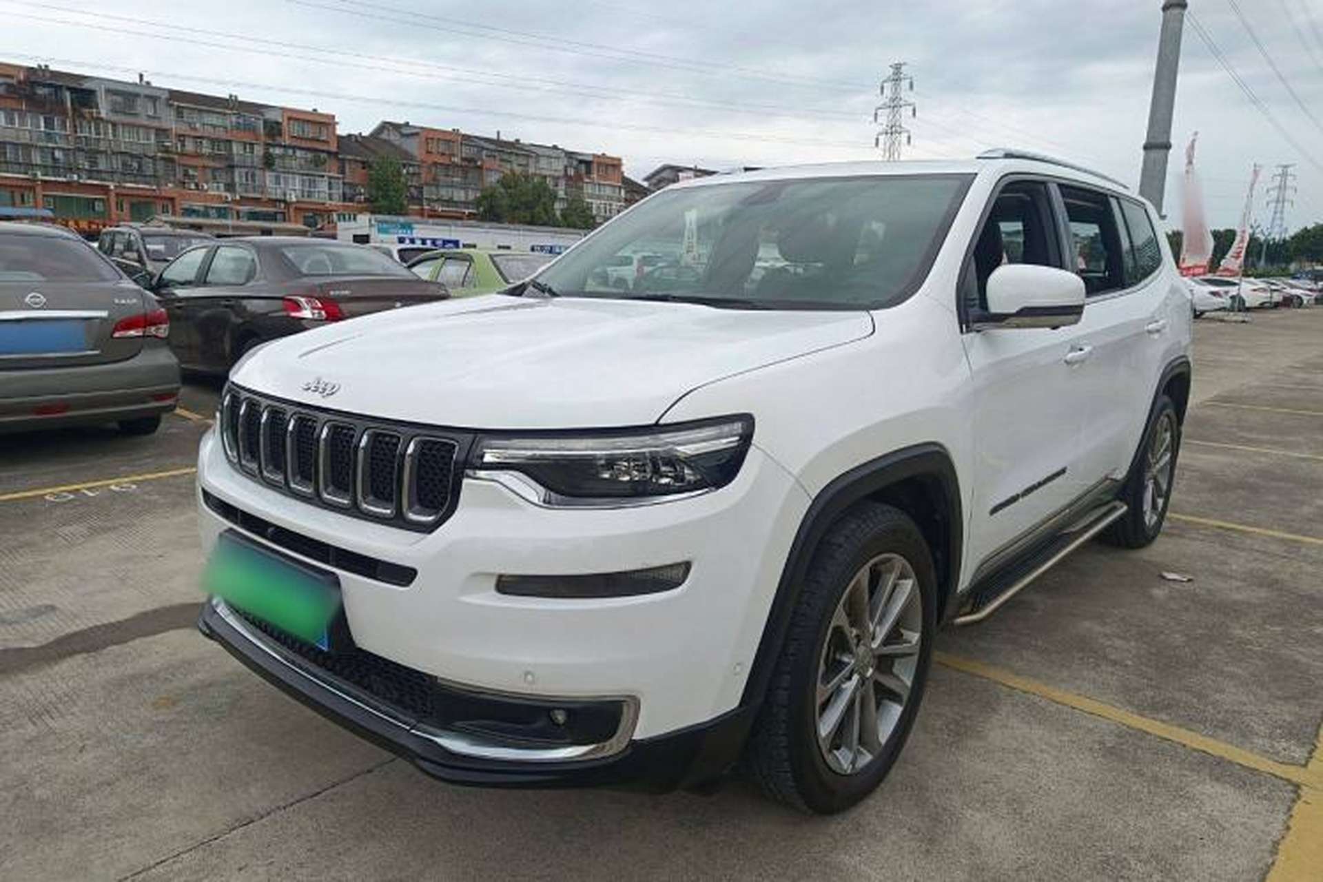 Used Jeep Grand Commander 2018 2.0T Four-Wheel Drive Premium Navigation Version China V Front Left 45 Deg