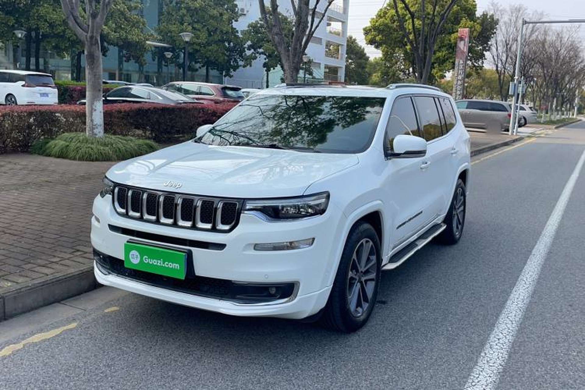 Used Jeep Grand Commander 2018 2.0T Four-Wheel Drive Smart Enjoyment Version China VI Front Left 45 Deg