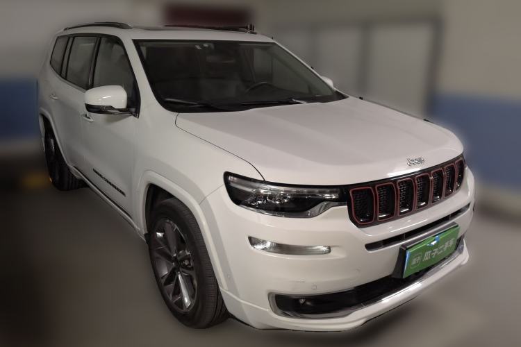 Used Jeep Grand Commander 2018 2.0T Four-Wheel Drive Smart Enjoyment Version China VI Front Right 45 Deg