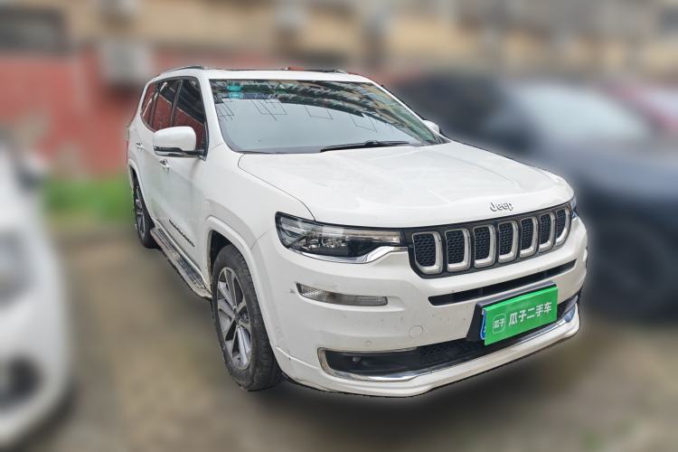 Used Jeep Grand Commander 2018 2.0T Four-Wheel Drive Smart Enjoyment Version China VI Front Right 45 Deg