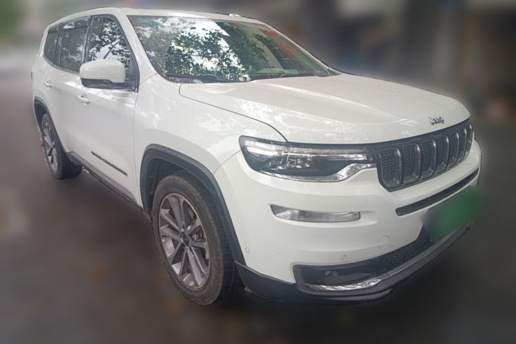 Used Jeep Grand Commander 2018 2.0T Four-Wheel Drive Enjoyment Edition China VI Front Right 45 Deg