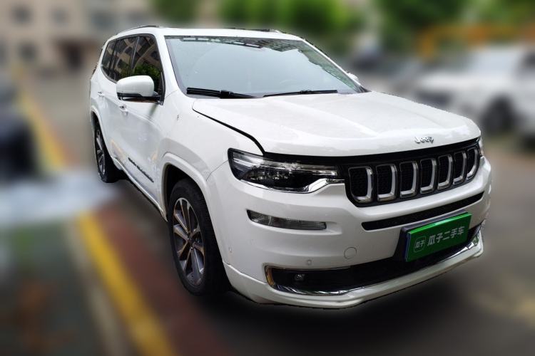 Used Jeep Grand Commander 2018 2.0T Four-Wheel Drive Prestige Edition China VI Front Right 45 Deg
