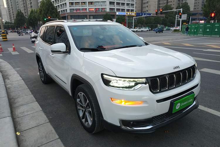 Used Jeep Grand Commander 2018 2.0T Four-Wheel Drive Enjoyment Edition China VI Front Right 45 Deg