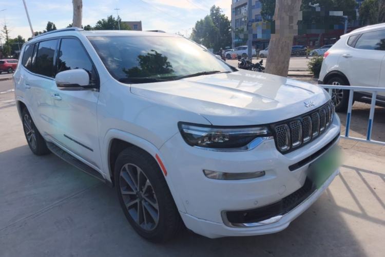 Used Jeep Grand Commander 2018 2.0T Four-Wheel Drive Smart Enjoyment Version China VI Front Right 45 Deg