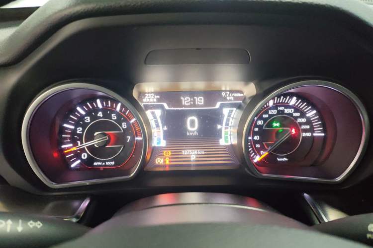 Used Jeep Grand Commander 2018 2.0T Four-Wheel Drive Smart Enjoyment Version China V Emission Standard Instrument Cluster