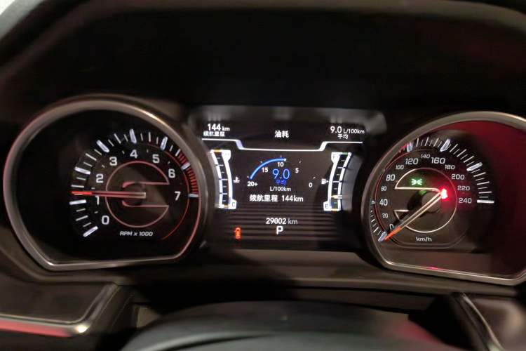 Used Jeep Grand Commander 2018 2.0T Four-Wheel Drive Smart Enjoyment Version China VI Instrument Cluster