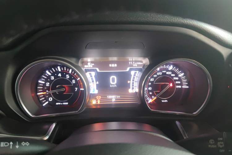 Used Jeep Grand Commander 2018 2.0T Four-Wheel Drive Prestige Edition China V Instrument Cluster