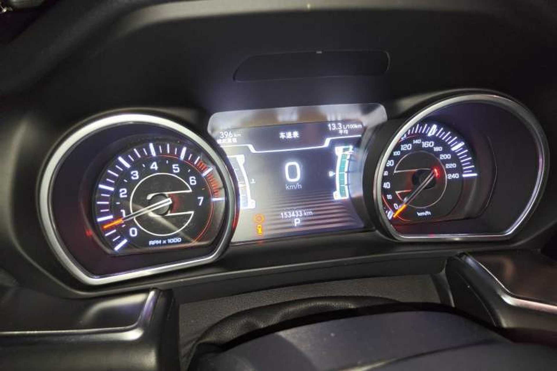 Used Jeep Grand Commander 2018 2.0T Four-Wheel Drive Smart Enjoyment Version China VI Instrument Cluster