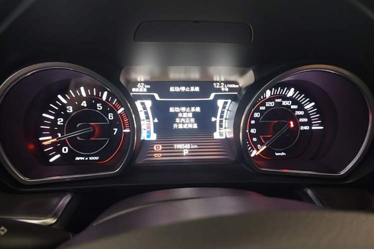 Used Jeep Grand Commander 2018 2.0T Four-Wheel Drive Prestige Edition China V Instrument Cluster