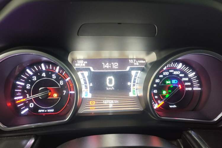 Used Jeep Grand Commander 2018 2.0T Four-Wheel Drive Smart Enjoyment Version China V Emission Standard Instrument Cluster
