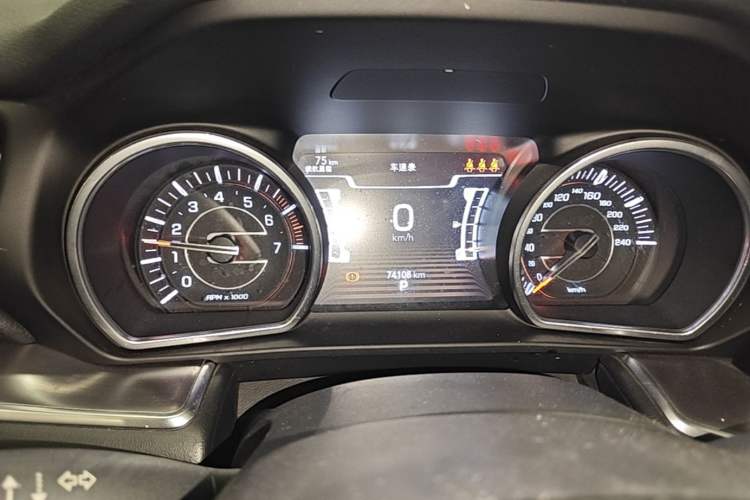 Used Jeep Grand Commander 2018 2.0T Four-Wheel Drive Prestige Edition China V Instrument Cluster